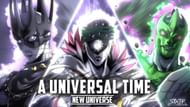 Official cover for A Universal Time (Image via Roblox)